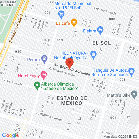 Adelita Flores Vega Fisioterapeuta Nezahualcóyotl map