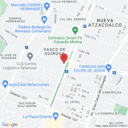 Estética Obsesiones map