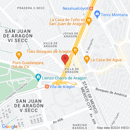 Consultorio Dental Similares Villa de Aragón map