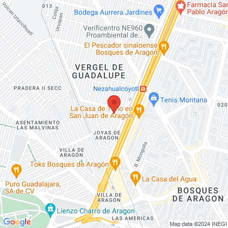 Consultorio Médco map