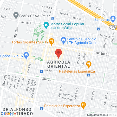 Estética Iyalorde map