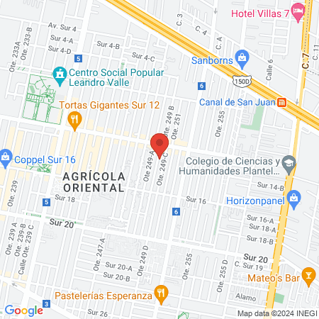 La Bella Sonrisa map