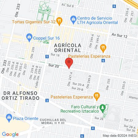 Consultorio Dental OrVident map