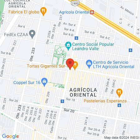 Urología Dr. Leonardo Aguilar C map