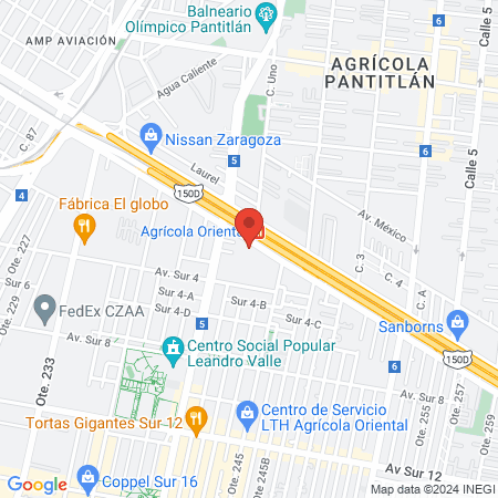 HOSPITAL OFTALMOLOGICO map