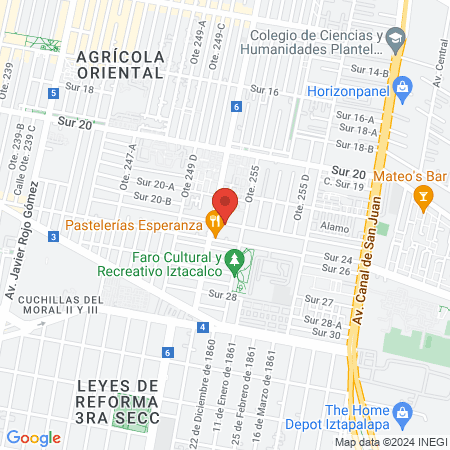 Clínica Dental Rosas map