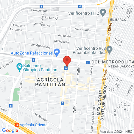 Salón de belleza Güzelligik map