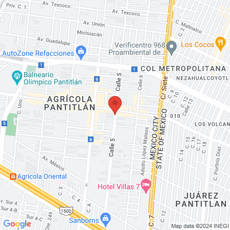 Spa Odontológíca map