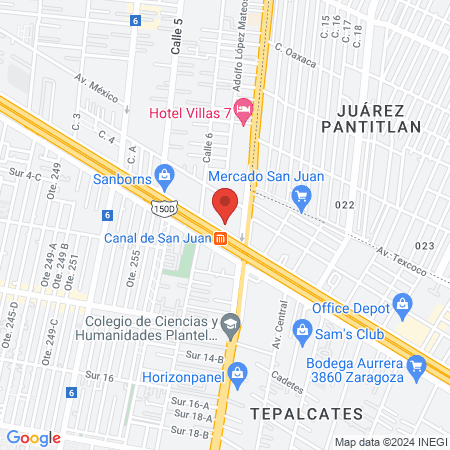 Sanatorio San Juan map