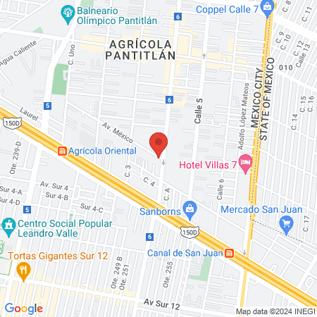 UNIDAD MEDICA VETERINARIA map