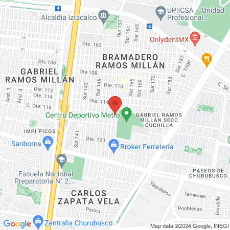 Consultorio Dental map