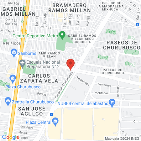 Centro de Bienestar MAJALI map