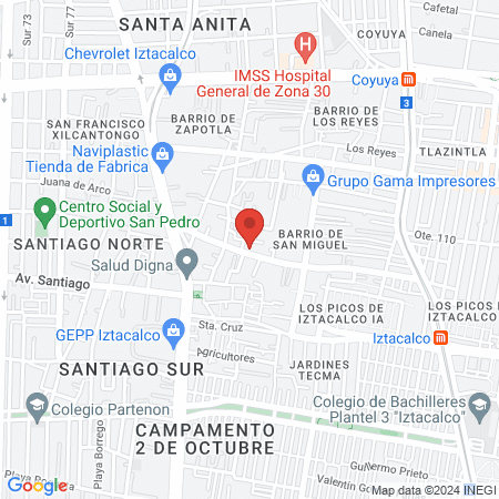 CONSULTORIO DENTAL map