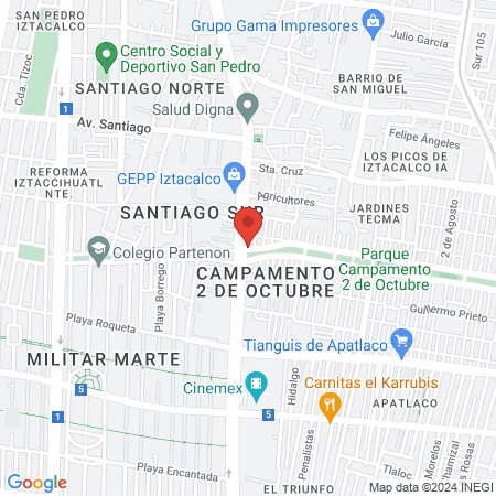 Consultorio dental Integral map