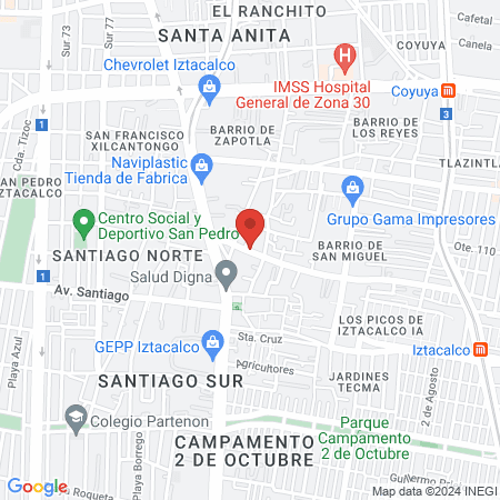 Consultorio Médico map