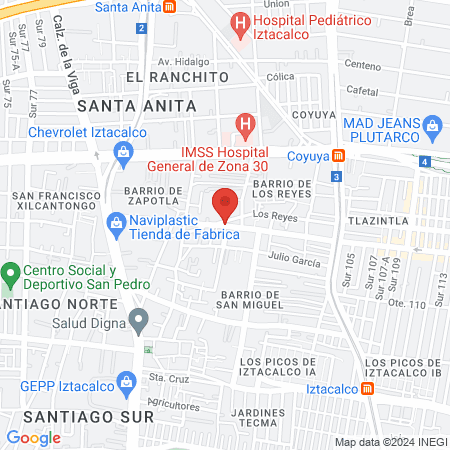 Estética "Palace" map