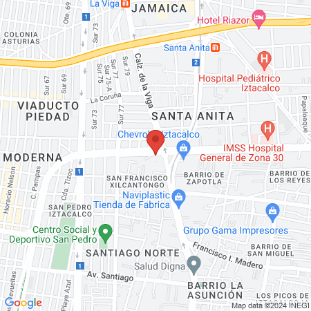 ESTETICA MANIQUIE map