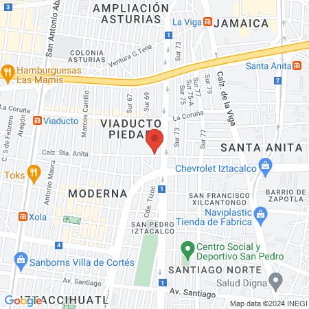 Yafah Express Santa Anita map