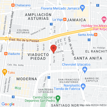 Muñeco’s Barber shop map