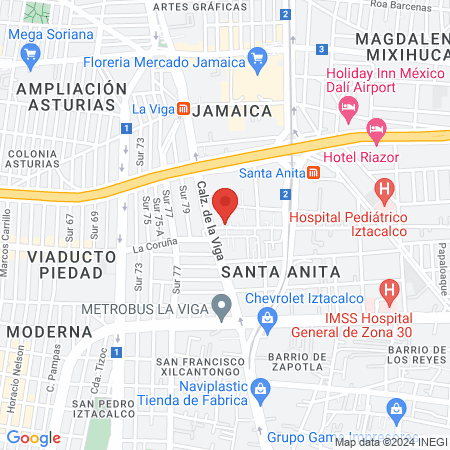 Consultorio dental Santa Anita map