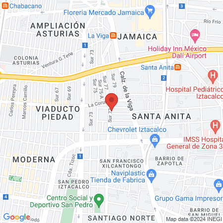 Dog House Veterinaria. map