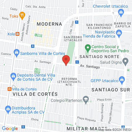 Sala de Belleza Jose Ibarra map