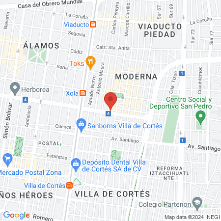 Pretel Barbershop map