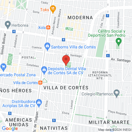Gimnasios Urbanos 33 map