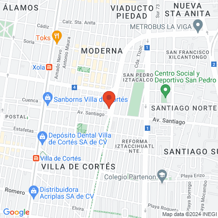 Blanqueamiento Dental map