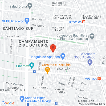 Richie's barbershop map