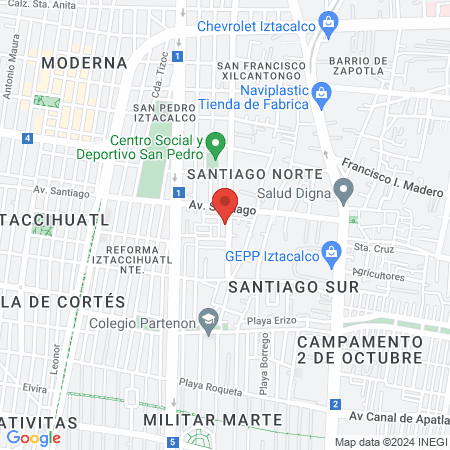 Sandra Zamora Image Studio map