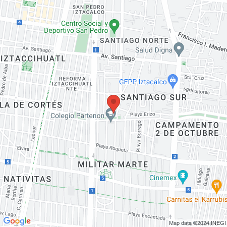 Salud y belleza Marvy map