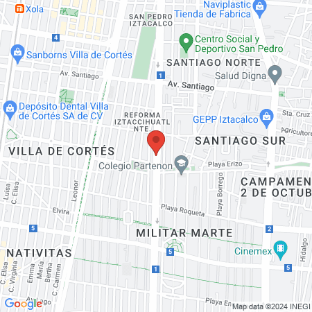 Instituto De Belleza Eduardos map