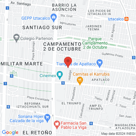 Consultorio Médico map