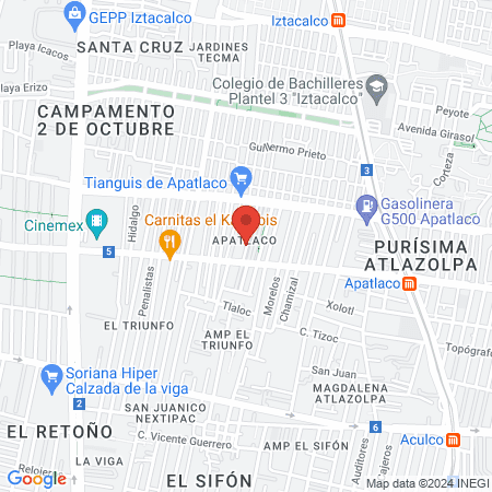 Consultorio Veterinario y Estética Canina map