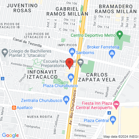 Dra. Gral. Charbel Figueroa map