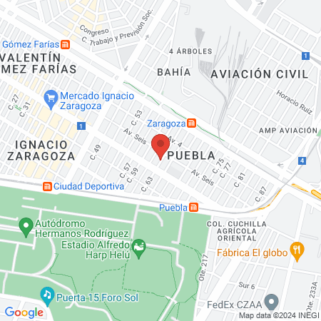 Odontologia AD DF map