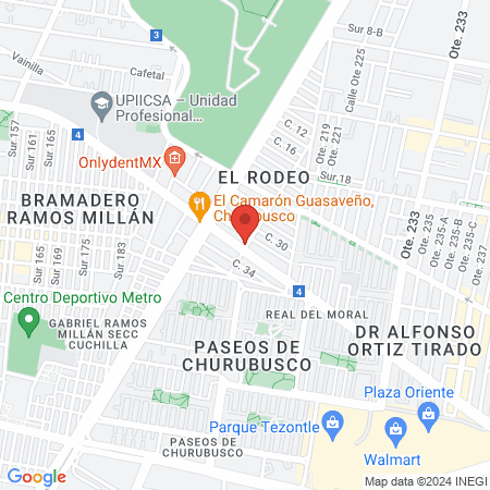 Barbería noviembre style map