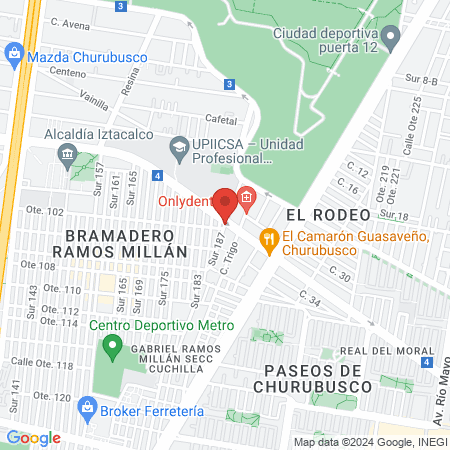 Metropolis Dental map