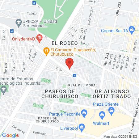 Dra. Ana Karen Garcia Zamora, Ginecólogo map