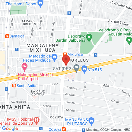 Estética corte y queda map