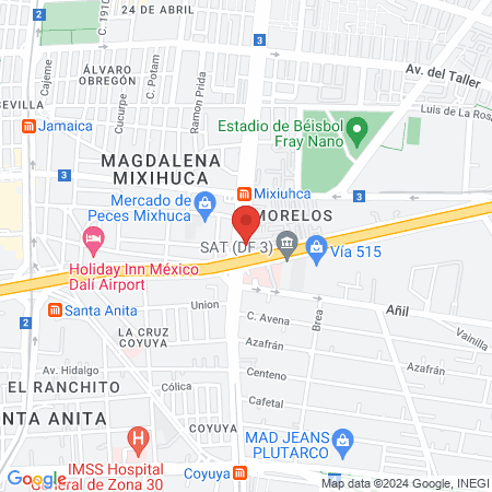 Dr. Yokte Cd.Mex map