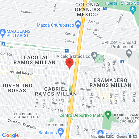 A&B Nails and Lashes map