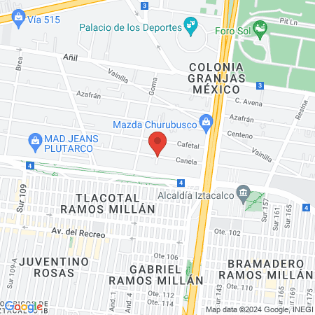 Clínica veterinaria Onix map