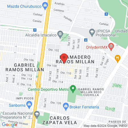 CLÍNICA PODOLOGICA map