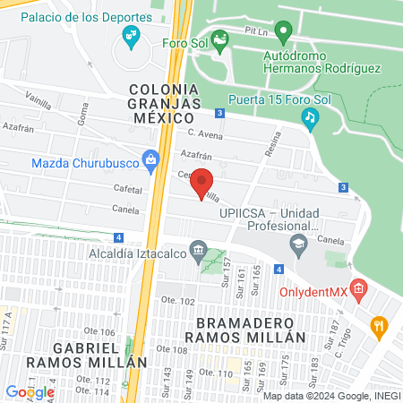 Veterinaria Super Kan map