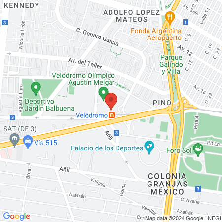 Futbol 7 Velodromo map