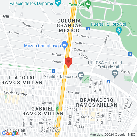 Centro Integral del Pie Ramos Millán map