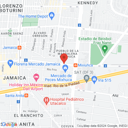 Dr Diaz Campuzano map