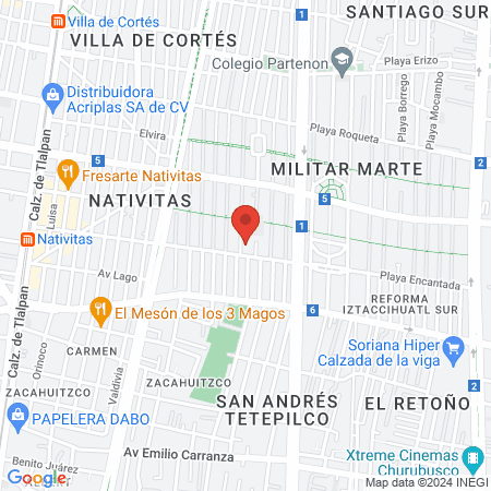 Podólogos 🦶🏻 Profesionales DSC y venta de Productos NATURA🌸 map